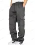 Свободни мъжки панталони с много джобове, 7цвята , снимка 2