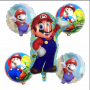 Супер Марио Super Mario Луиджи различни фолио фолиев балон хелий или въздух, снимка 7