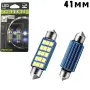 LED Крушки за плафон 41мм 12/24V G – TECH – T272, снимка 1
