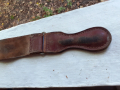 СТАР БРЪСНАРСКИ КОЛАН КАИШ ЗА ЗАТОЧВАНЕ НА БРЪСНАЧИ, снимка 2