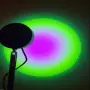Нова LED Sunset лампа 24 цвята 180° USB дистанционно декоративно осветление, снимка 9