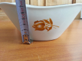 Български порцелан сосиера купа, снимка 3