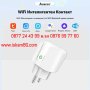 WiFi 20A Smart интелигентен контакт, с управление от телефона | Смарт преходник за контакт КОД 3989 , снимка 3