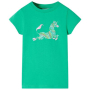 Детска тениска, зелена, 128(SKU:11062, снимка 1 - Детски тениски и потници - 44792368
