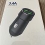 Зарядно за кола Peston K5 3.4A dual, снимка 3