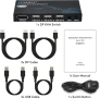 KVM превключвател DisplayPort, 2 порта DP, снимка 5