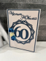 Поздравителна картичка за рожден ден юлбилей, снимка 1 - Други - 44829774