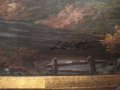 Прекрасна картина пейзаж масло на платно, снимка 3
