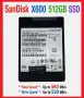 512GB SSD SanDisk X600  3D TLC 2.5 инча SATA III 6.0 Gb/sec ссд диск disk laptop pc лаптоп компютър , снимка 1