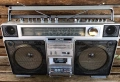 Радиокасетофон Rising SRC-2005 Vintage Boombox – колекционерски модел!, снимка 1
