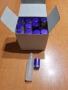 СТЪКЛЕНИ, КРЪГЛИ ШИШЕНЦА ЗА МИНИ РОЛ ОН ПАРФЮМИ 10 ml. С КАПАЧЕ., снимка 1
