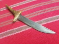 Ловен нож с рогова дръжка  , снимка 2