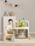 Мултифункционална детска маса със столче, снимка 1 - Мебели за детската стая - 41994482
