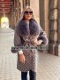 Дамско луксозно палто кашмир вълна и лисица Louis Vuitton код 193