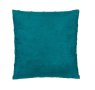 Декоративна възглавница с релефни ромбове, 45x45см, Петрол, снимка 2