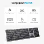 Безжична Bluetooth клавиатура за Mac – Multi-Device, QWERTY UK, снимка 4