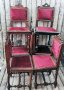 Комплект 6бр старинни столове за трапезария, снимка 1 - Столове - 41208037