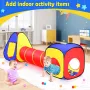 Детска палатка 3 в 1 с тунел Rainbow, снимка 5