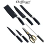 Комплект ножове Cheffinger – 8 части със стойка, точило и ножица за подредена и удобна кухня, снимка 6