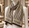 Fendi шал ✨ кашмир и коприна, снимка 4