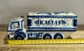 Порцеланова захарница с kanak,  КАМАЗ" Позлатена Гжел., снимка 12