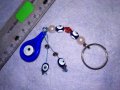 ОКОТО на НАЗАР КЪСМЕТЛИЙСКИ КЛЮЧОДЪРЖАТЕЛ За ЩАСТИЕ с ВИСУЛКА от ЦВЕТНО СТЪКЛО и МЪНИСТА 38719, снимка 5