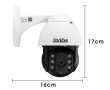 ТОП Робо Въртяща Камера с Аларма за видеонаблюдение Цветно Нощно, снимка 9
