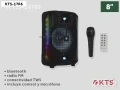 Караоке тонколона с Bluetooth KTS-1766 8’’ и микрофон, снимка 3