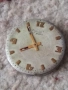 Механизъм с циферблат от стар ръчен часовник 52088, снимка 5