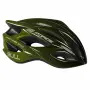 Велосипедна каска FORCE BULL HUE, In-Mold, S/M 56–58 см, Черно-зелена, CE Сертификат, снимка 3