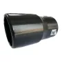 Накрайник за ауспух 2215 Черен входа-57мм изхода-76мм, снимка 3
