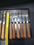 Стар комплект вилици с ножове , снимка 3
