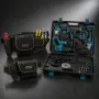 Комплект акумулаторни инструменти BOXER BX-187 4в1 + ПОДАРЪК многофункционална работна чанта, снимка 5