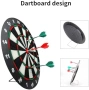 Нов Дартс комплект 42 см с 6 безопасни стрелички за деца и възрастни Мишена, снимка 5