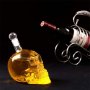 Стъклена бутилка за съхранение на алкохол с 3D дизайн в готически стил