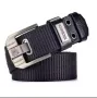 Мъжки колан от плат с метална сплав – дизайнерски, здрав и стилен, снимка 2