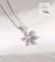 Колие с висулка "Снежинка", снимка 2