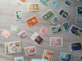 Колекция от 106 пощеснки марки СССР и БГ в класьор, снимка 10