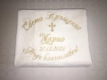 ХАВЛИЯ ЗА КРЪЩЕНЕ Комплекти ХАВЛИИ за кръщене с БРОДЕРИЯ кърпа КОМПЛЕКТ бродирани кърпи за кръщене, снимка 4