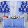 Нови Военноморски сини балони, 55 броя 5 и 12 инча Рожден ден Събитие Декорация, снимка 5