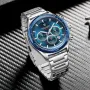 Мъжки спортен часовник / хронограф LIGE* Blue Dream !, снимка 2