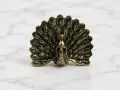 ДВА МИНИАТЮРНИ ПАУНА С ВИНТИДЖ ЧАР! , снимка 2