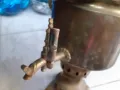 Стар месингов самовар с чайник горе, снимка 5