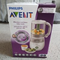 PHILIPS AVENT Комбиниран уред за здравословна бебешка храна 4в1, снимка 1 - Прибори, съдове, шишета и биберони - 42432491