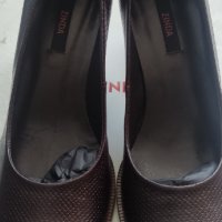 Сандали Zinda естествена кожа лак, снимка 2 - Дамски ежедневни обувки - 42375332
