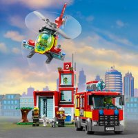 LEGO® City Fire 60320 - Пожарникарска станция, снимка 6 - Конструктори - 35671885