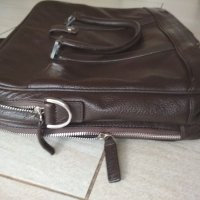 Бизнес пътна чанта лаптоп таблет MELVIN, тъмно кафява , снимка 15 - Чанти - 33897004