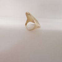 Златен пръстен без камъни 1, снимка 5 - Пръстени - 40831766