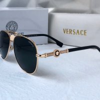 Versace VE2236 мъжки слънчеви очила авиатор унисекс дамски, снимка 11 - Слънчеви и диоптрични очила - 41939999
