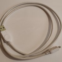 Два MicroUSB кабела за трансфер/ прехвърляне на данни и зареждане, снимка 2 - USB кабели - 34855069